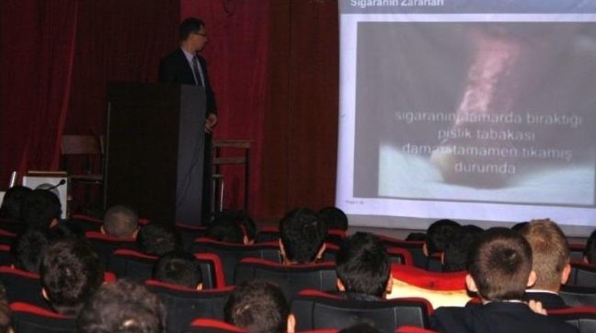 Batman Anadolu İmam Hatip Lisesi&rsquo;nde Bağımlılık Semineri Verildi