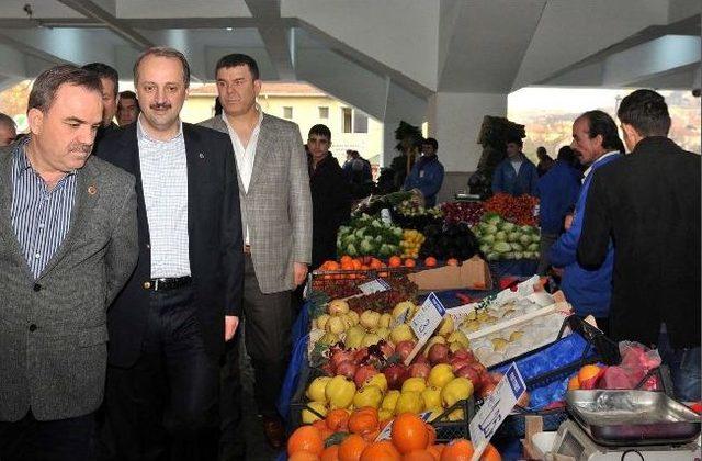 Başkan Akg&uuml;l, Pazar Denetiminde 1