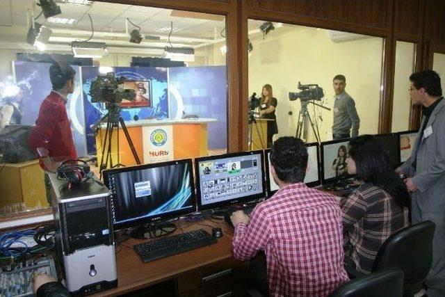 Harran Üniversitesi Televizyonu Hür Tv Test Yayınlarına Başladı