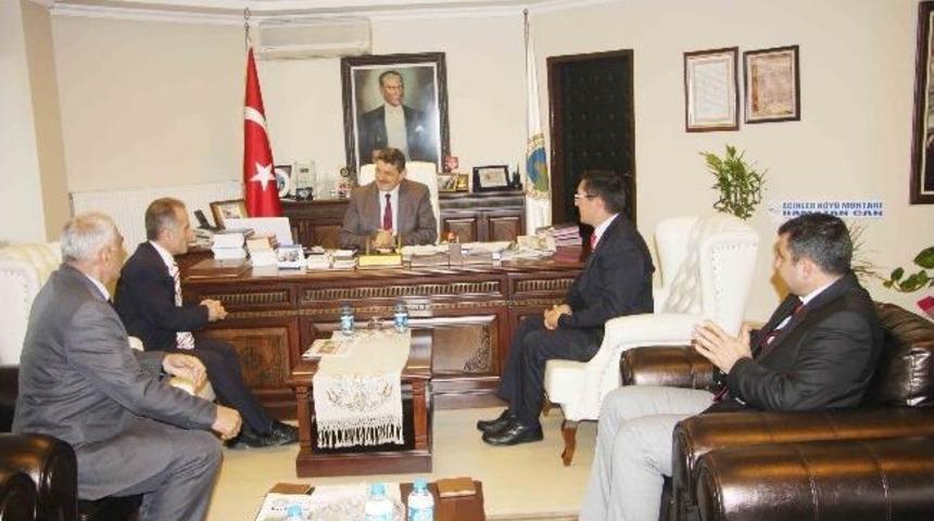 T&uuml;rk Tarım Orman-sen Genel Sekreteri&rsquo;nden Akın&rsquo;a Ziyaret