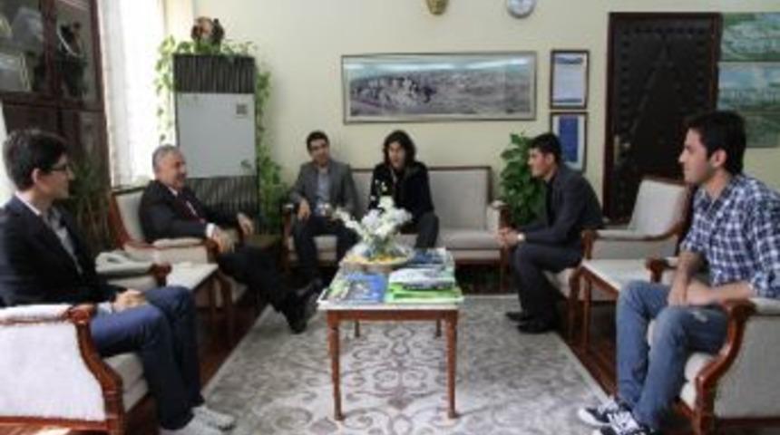 T&uuml;rkiye &Uuml;niversiteler &Ouml;ğrenci Konseyi Başkanı Harran &Uuml;niversitesi&rsquo;nde