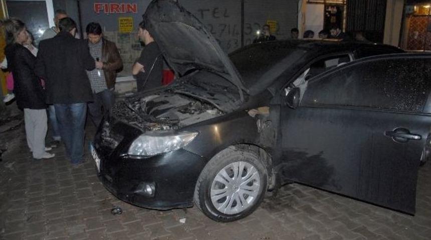 Siverek&rsquo;te Park Halindeki Ara&ccedil; Yandı