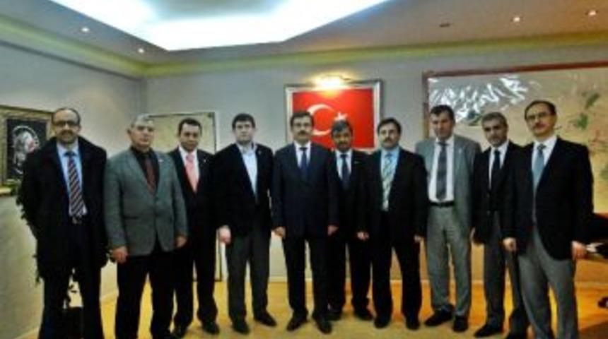 Memur-sen Y&ouml;netimi'nden Başkan Uzunkaya&rsquo;ya Ziyaret