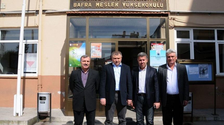 Samsun Gıda Yöneticilerinden Bafra Meslek Yüksek Okulu’na Ziyaret