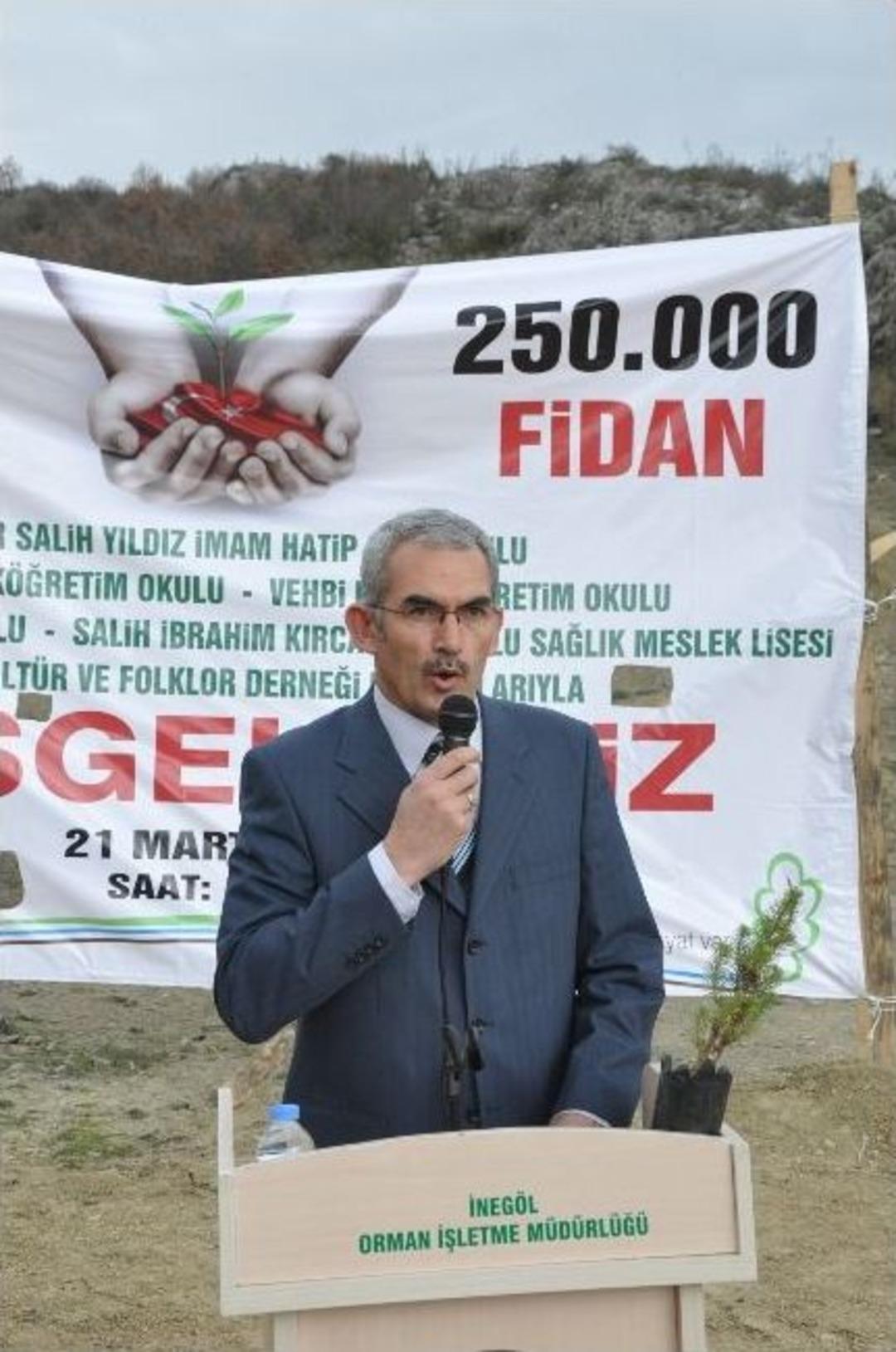 30 Bin Fidan Toprakla Buluştu