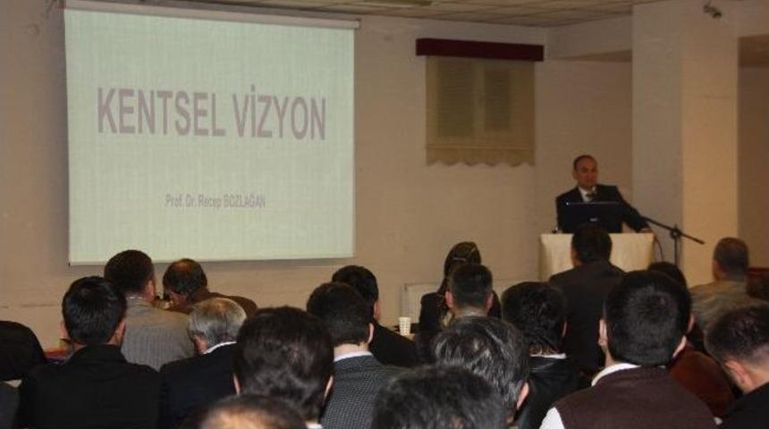 Prof. Dr. Recep Bozlağan Siyaset Akademisi'nde D&uuml;zce&rsquo;nin 2023 Vizyonunu Anlattı