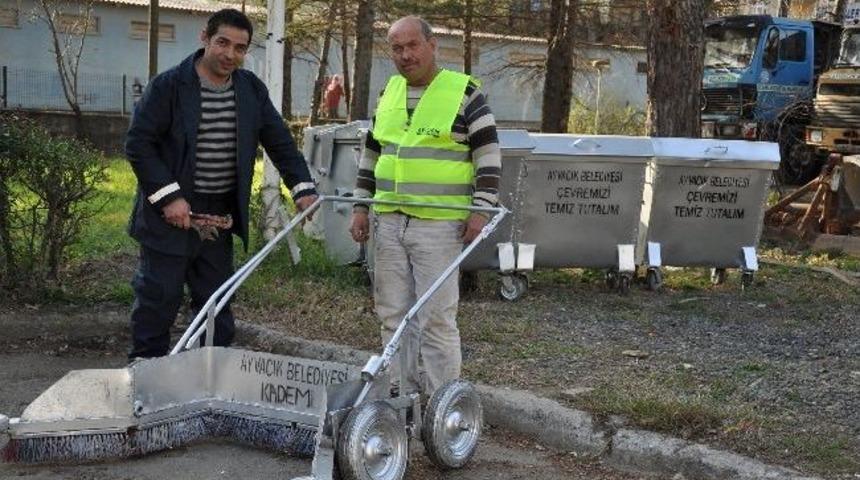Ayvacık Sokakları 'kadem S&uuml;p&uuml;rgesi' İle Temizlenecek
