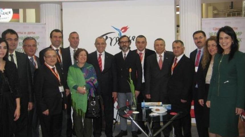 Moskova Fuarları&rsquo;nda Antalya R&uuml;zgar