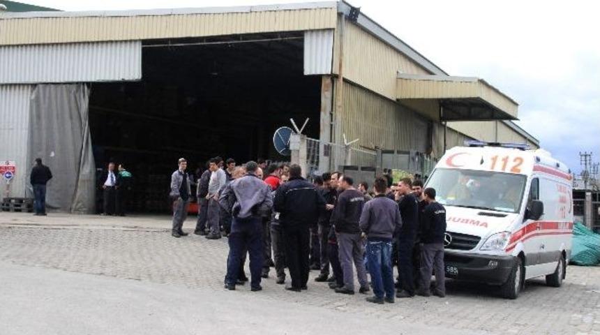 Fabrika Yangını 6 İş&ccedil;iyi Hastanelik Etti