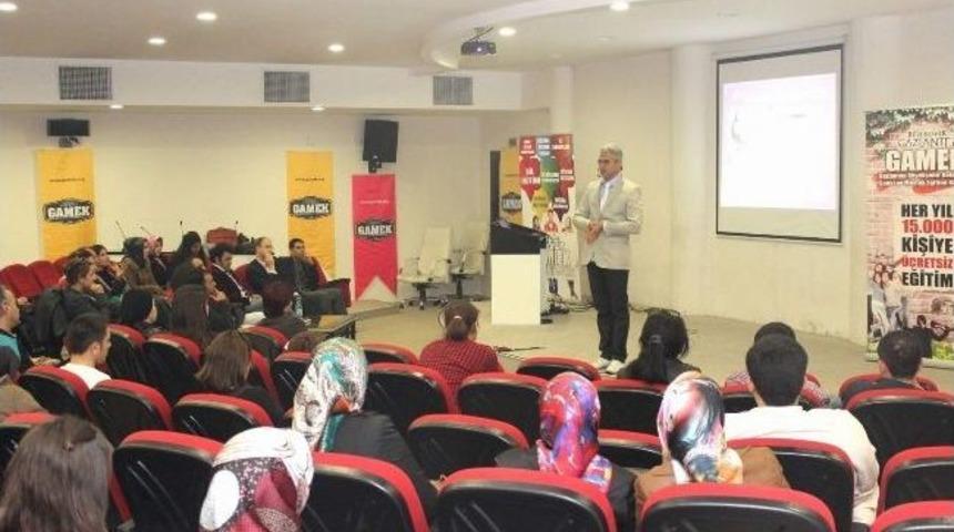 Gamek&rsquo;in &ldquo;kişisel Gelişim&rdquo; Seminerleri Devam Ediyor