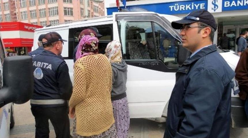 Polis Ve Zabıta&rsquo;dan Ortak Dilenci Operasyonu