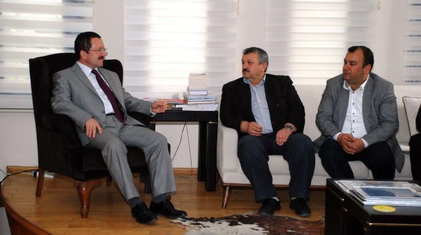 KEPSİAD, Antalya Emniyet M&uuml;d&uuml;r&uuml; Sağlam&rsquo;ı Ziyaret Etti