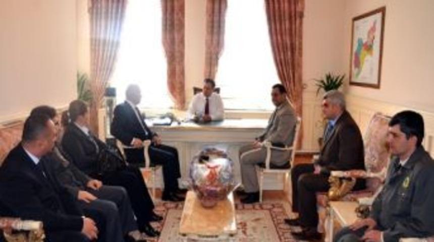 Orman İşletme M&uuml;d&uuml;r&uuml; Uzun&rsquo;dan Vali Yerlikaya Ziyaret