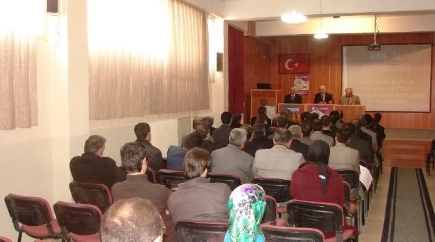 Van&rsquo;da Kutlu Doğum Haftası Etkinlikleri Start Aldı