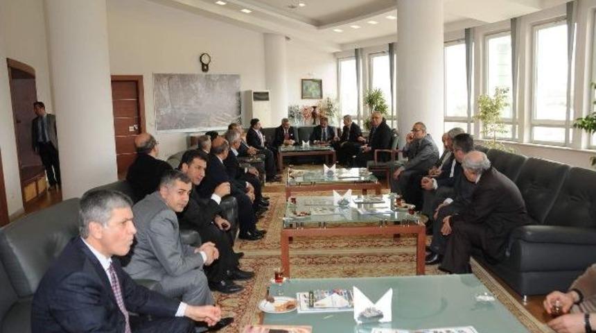 Arapgir Heyetinden Malatya Belediyesi&rsquo;ne Ziyaret