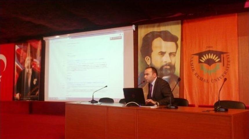 K&uuml;t&uuml;phane Kaynaklarına Erişim Semineri D&uuml;zenlendi