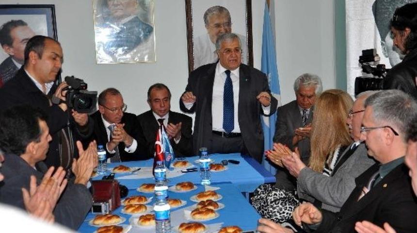 Dsp Genel Başkanı T&uuml;rker Balıkesir'de