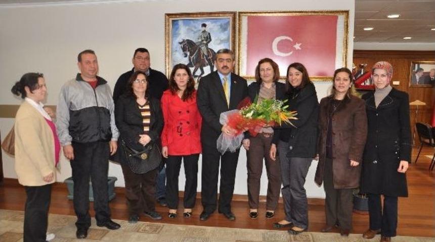 Okul Aile Birliği&rsquo;nden Başkan Alıcık&rsquo;a Teşekk&uuml;r