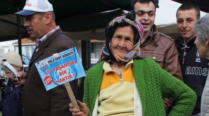 Urla&rsquo;da D&uuml;nya Su G&uuml;n&uuml; Kutlandı