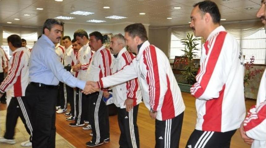 Mehteran Ekibi Nazilli Belediyesi&rsquo;ni Gururlandırdı