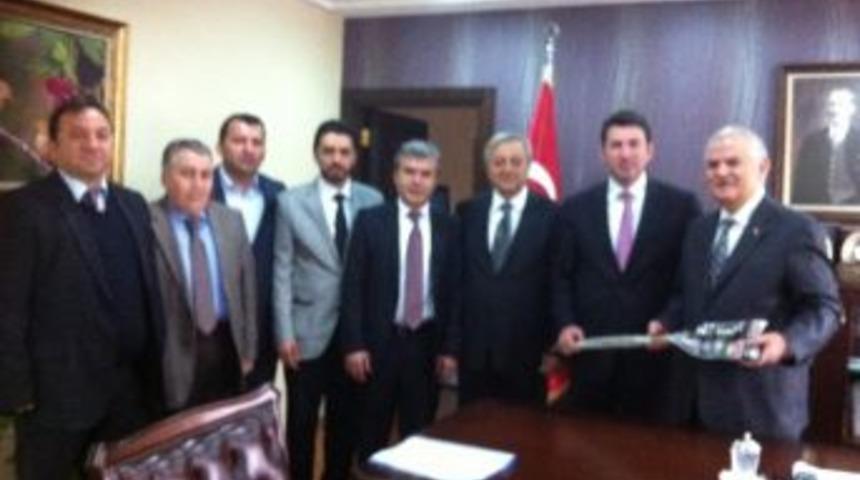 Ulupınar, Orman Ve Su İşleri Bakan Yardımcısını Ziyaret Etti