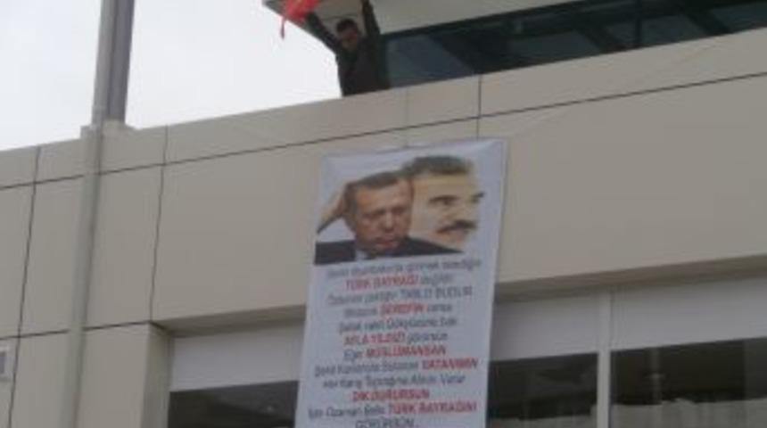 Bilecik'i ayaklandıran pankart