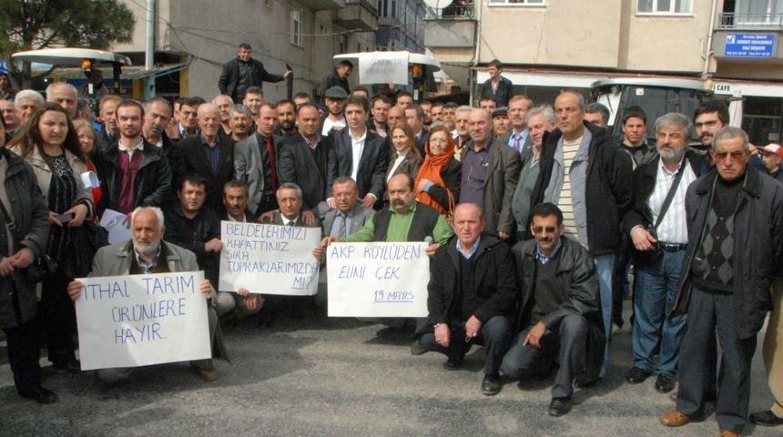 Trakt&ouml;rleriyle Il&ccedil;eye Inen K&ouml;yl&uuml;lerden 2B Tepkisi