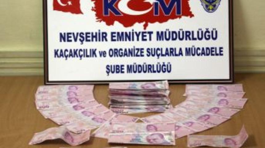 Nevşehir&rsquo;de Piyasaya Sahte Para S&uuml;ren 3 Şahıs Tutuklandı
