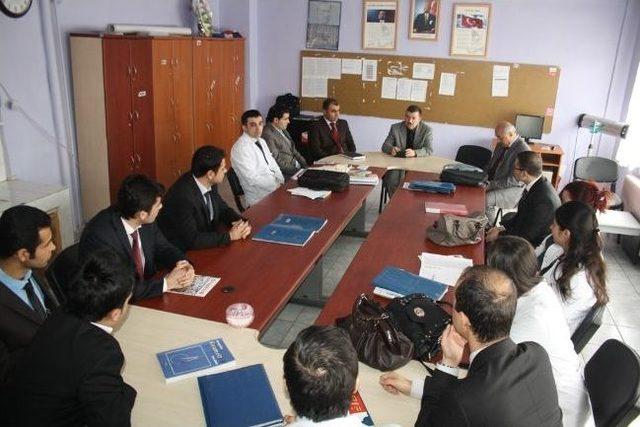 M&uuml;d&uuml;r Başak&rsquo;tan Cumhuriyet Anadolu Lisesi&rsquo;ne Ziyaret 1