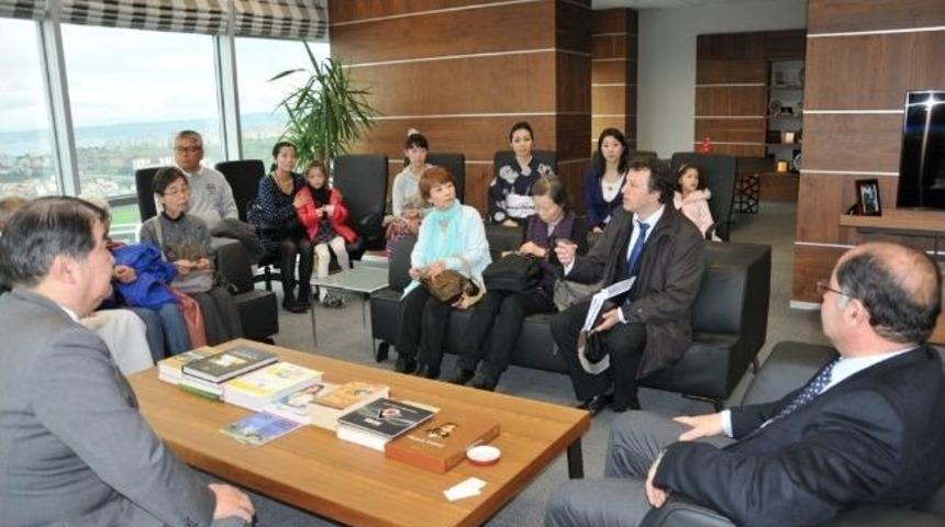 Japon K&uuml;lt&uuml;r&uuml; Tanıtım Heyeti&rsquo;nden Rekt&ouml;r Şimek&rsquo;e Ziyaret
