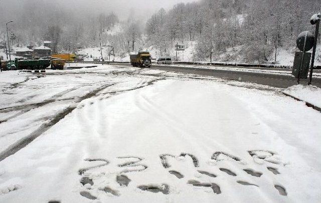 Bolu Dağ'ında Mart Karı