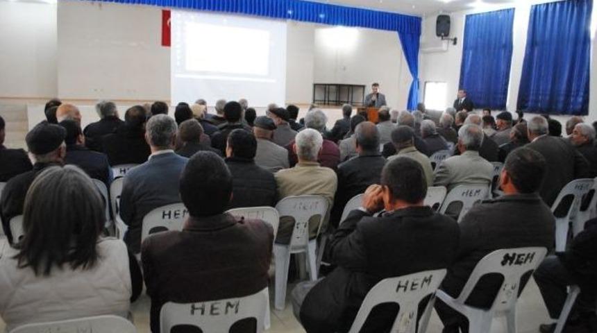 Silifke'de Arıcıları Bilgilendirme Toplantısı