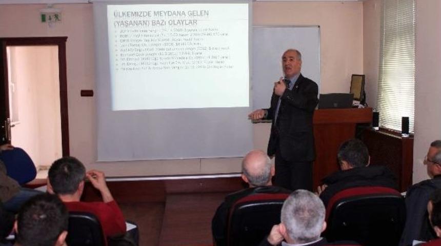 İtfaiye Personeline Olay Yeri İnceleme Eğitimi