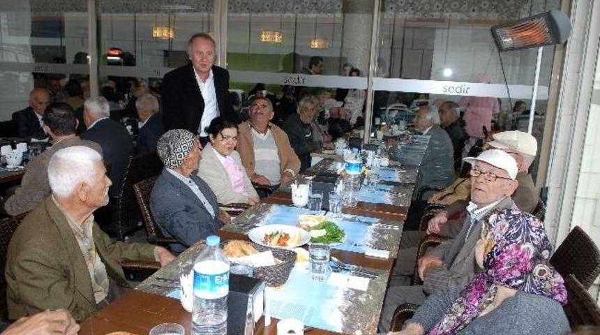 Başkan Evcilmen, Yaşlılarla Yemekte Buluştu