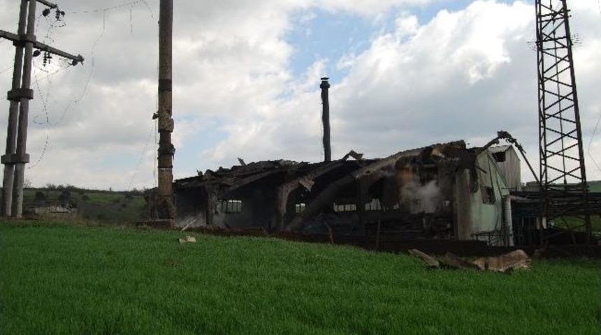 Malkara S&uuml;t Ve S&uuml;t &Uuml;r&uuml;nleri Fabrikasında Patlama