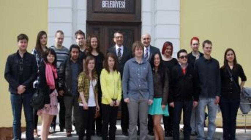 Estonyalı &Ouml;ğrenciler Şerefliko&ccedil;hisar&rsquo;da