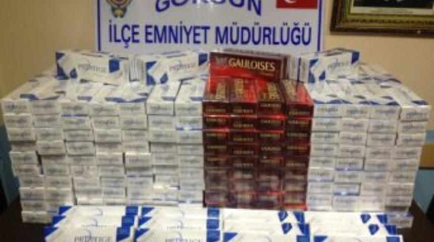 G&ouml;ksun'da Ka&ccedil;ak Sigara Operasyonu