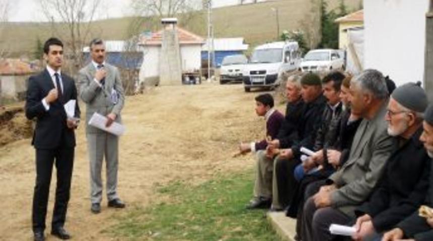 &Ccedil;ift&ccedil;iler, Hayvandan Insana Ge&ccedil;en Hastalıklar Konusunda Bilgilendirildi