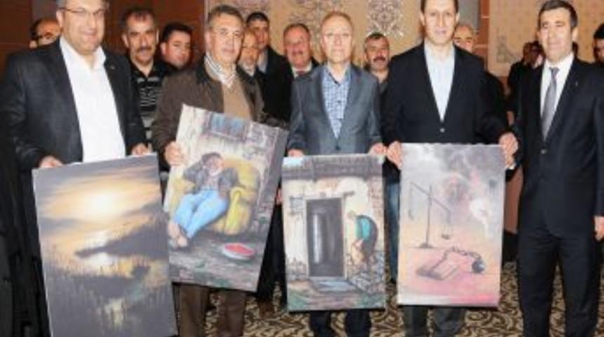 Pursaklar&rsquo;da Resim Ve Maket Sergisi A&ccedil;ıldı