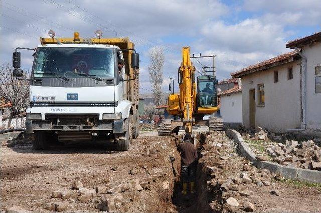 Sulakyurt'ta İçme Suyu Şebeke Yenileniyor