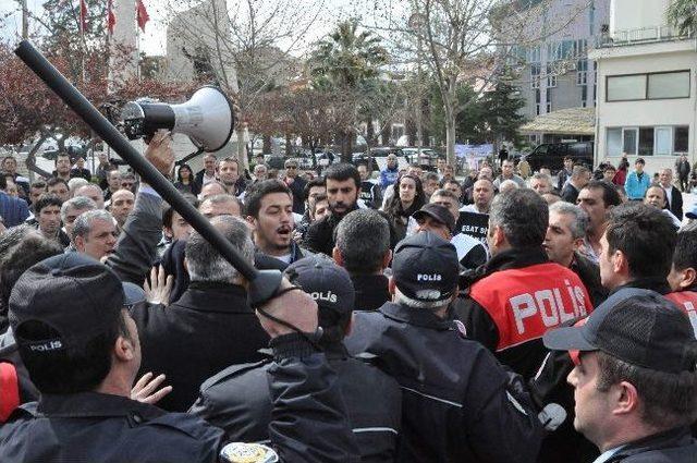 İlhan Cihaner’in Katıldığı Eylemde Arbede