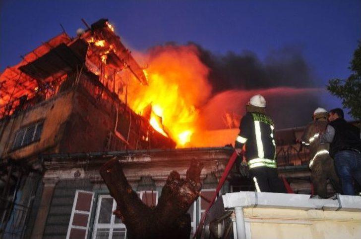 Ahşap Binada Yangın Paniği G5