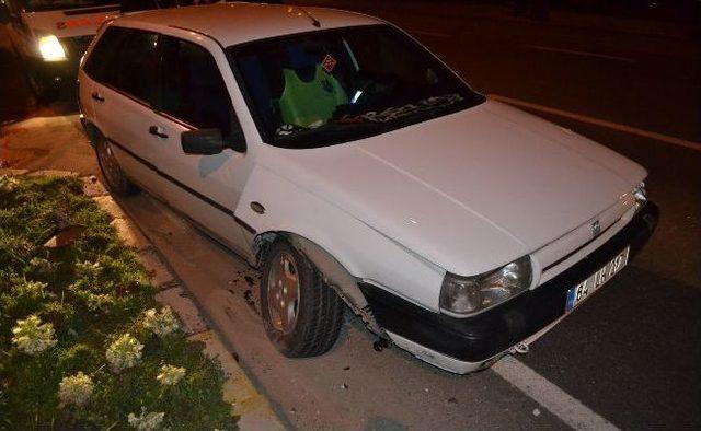 Karşıdan Karşıya Ge&ccedil;en Bisikletliye Otomobil &Ccedil;arptı 1