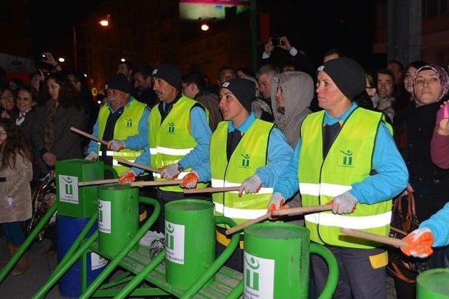 Tepebaşı Belediyesi’nden ‘dünya Saati’ Etkinliği