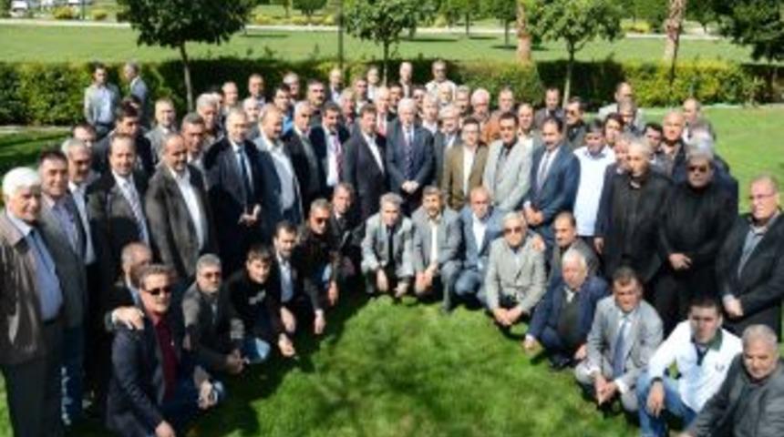 Aldırmaz, Muhtarlarla Buluştu