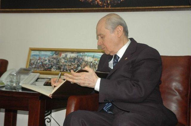 Mhp Genel Başkanı Bahçeli Manisa'da