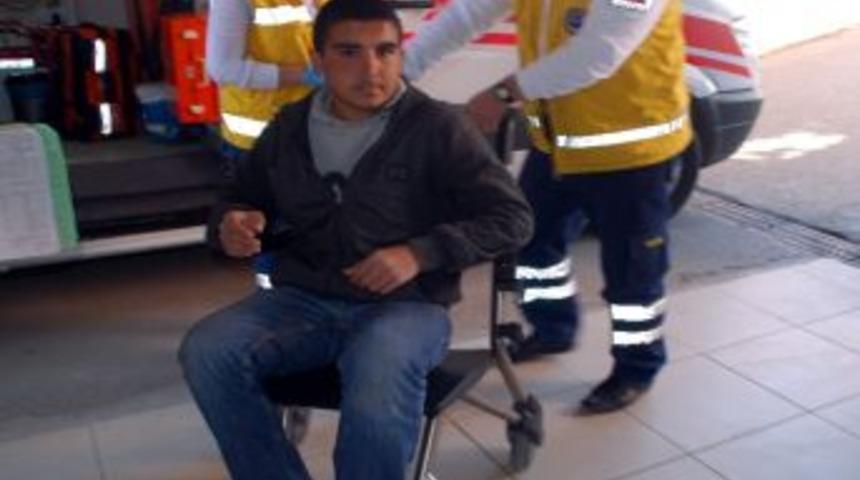 Motosikletle Bisiklet &Ccedil;arpıştı: 1 Yaralı