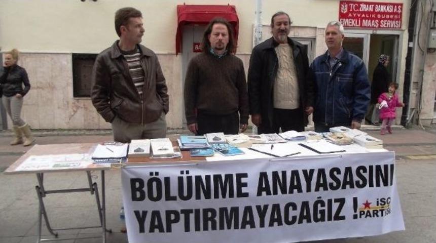 Ayvalık İp&rsquo;den Tepki Standı