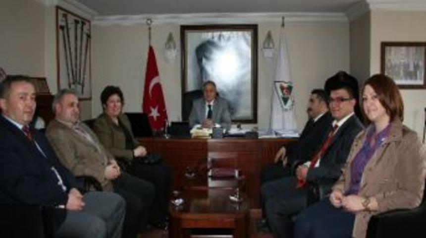 İl Sağlık&ccedil;ılarından Başkan Semerci&rsquo;ye Ziyaret