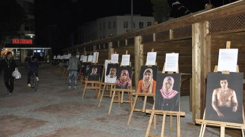 Cumhuriyet Meydanında 'savaşa Hayır' Sergisi